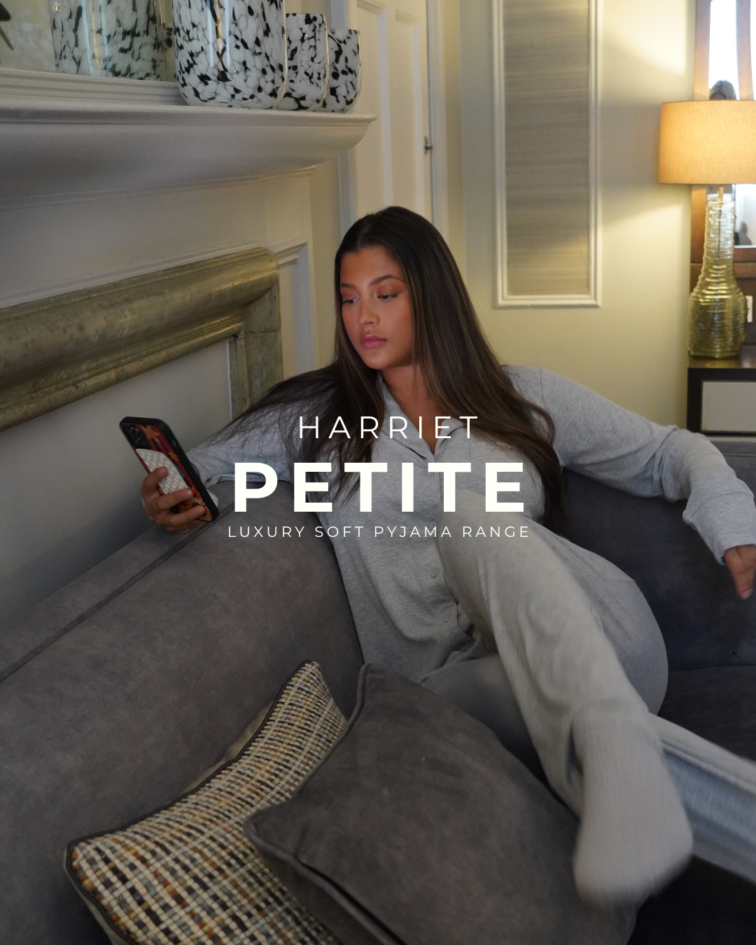 CMFRT Petite Luxury Soft Long Pyjama Set - Harriet