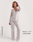 CMFRT Petite Luxury Soft Long Pyjama Set - Amelia