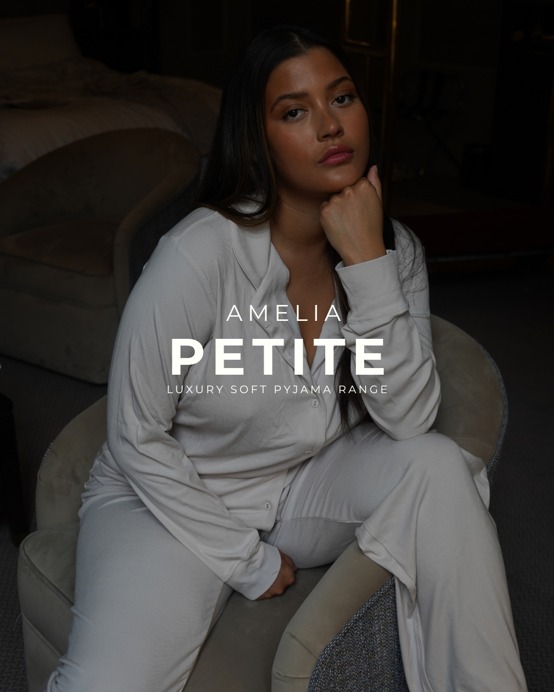 CMFRT Petite Luxury Soft Long Pyjama Set - Amelia