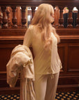 CMFRT Regular Length Luxury Soft Long Pyjama Set - Lydia