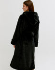 CMFRT Fluffy Robe With Clip Button - Blake