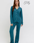 CMFRT Luxury Soft Long Mystery Pyjama Set