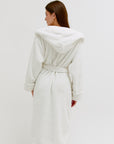 CMFRT Fluffy Robe With Clip Button - Sylvia