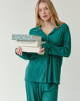 CMFRT Luxury Soft Long Pyjama Set - Esmeralda
