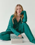 CMFRT Luxury Soft Long Pyjama Set - Esmeralda