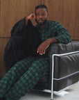 CMFRT 100% Cotton Luxury Soft Long Tartan Pyjama Set - Rowen