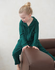 CMFRT Children's Luxury Soft Long Pyjama Set - Esmeralda