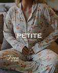 CMFRT Petite Luxury Soft Long Pyjama Set - Fern