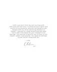 Cmfrt Rosie Journal