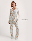 CMFRT Luxury Soft Long Pyjama Set - Fern