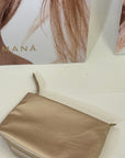 Clomaná Exclusif Cosmetic Bag in GOLD