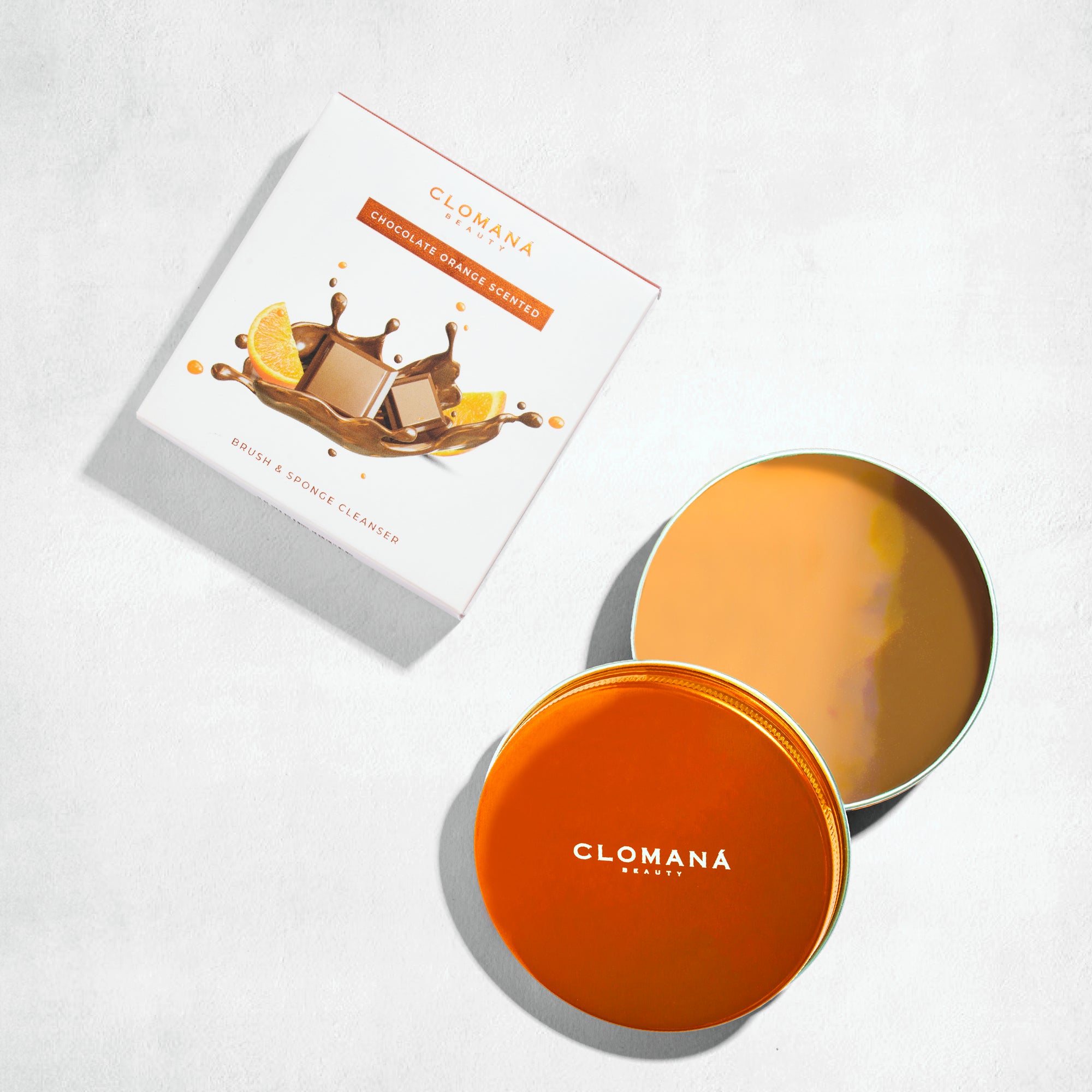 Clomana Brush &amp; Sponge Dual Scented Soaps