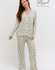 CMFRT Luxury Soft Long Mystery Pyjama Set