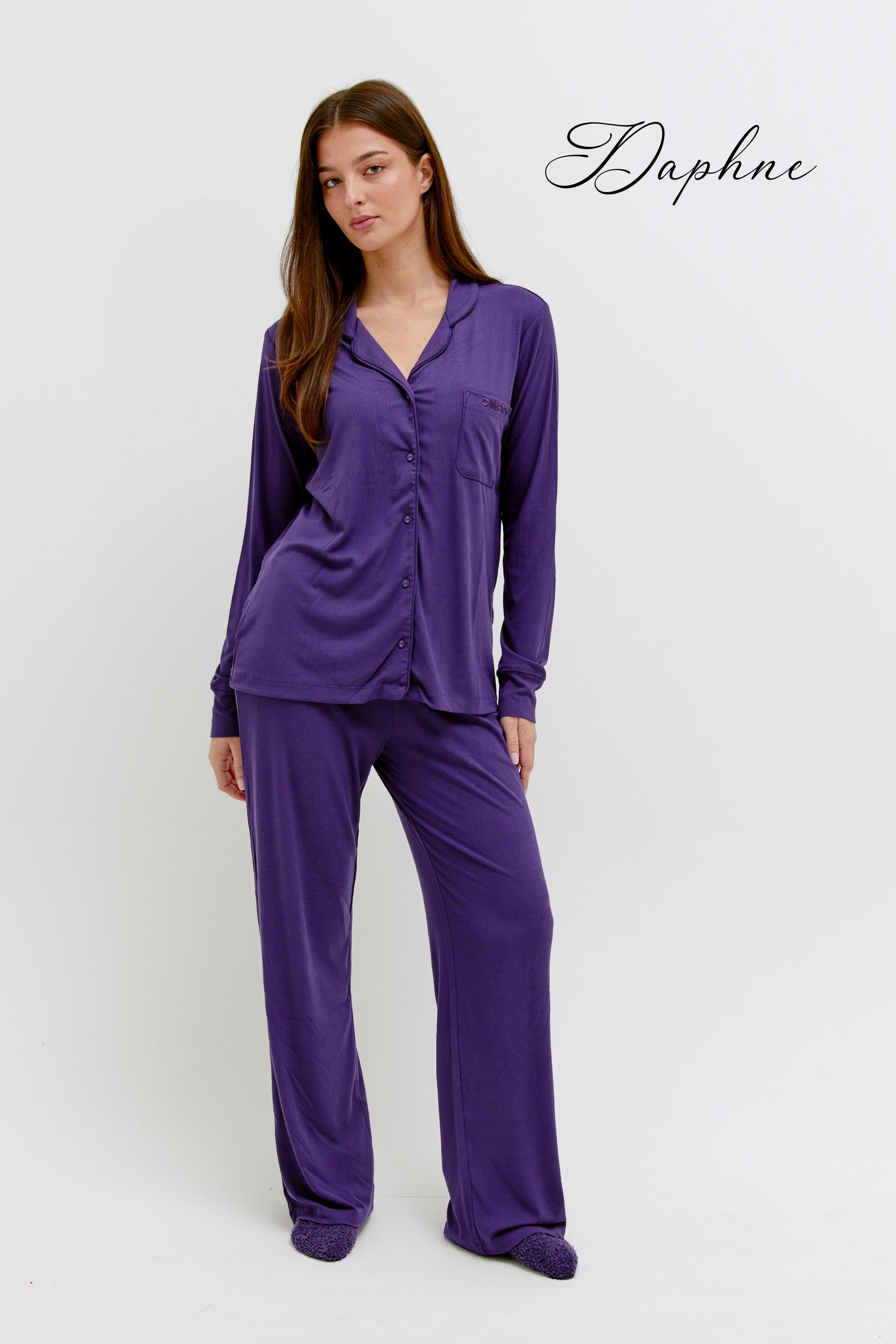 CMFRT Luxury Soft Long Mystery Pyjama Set
