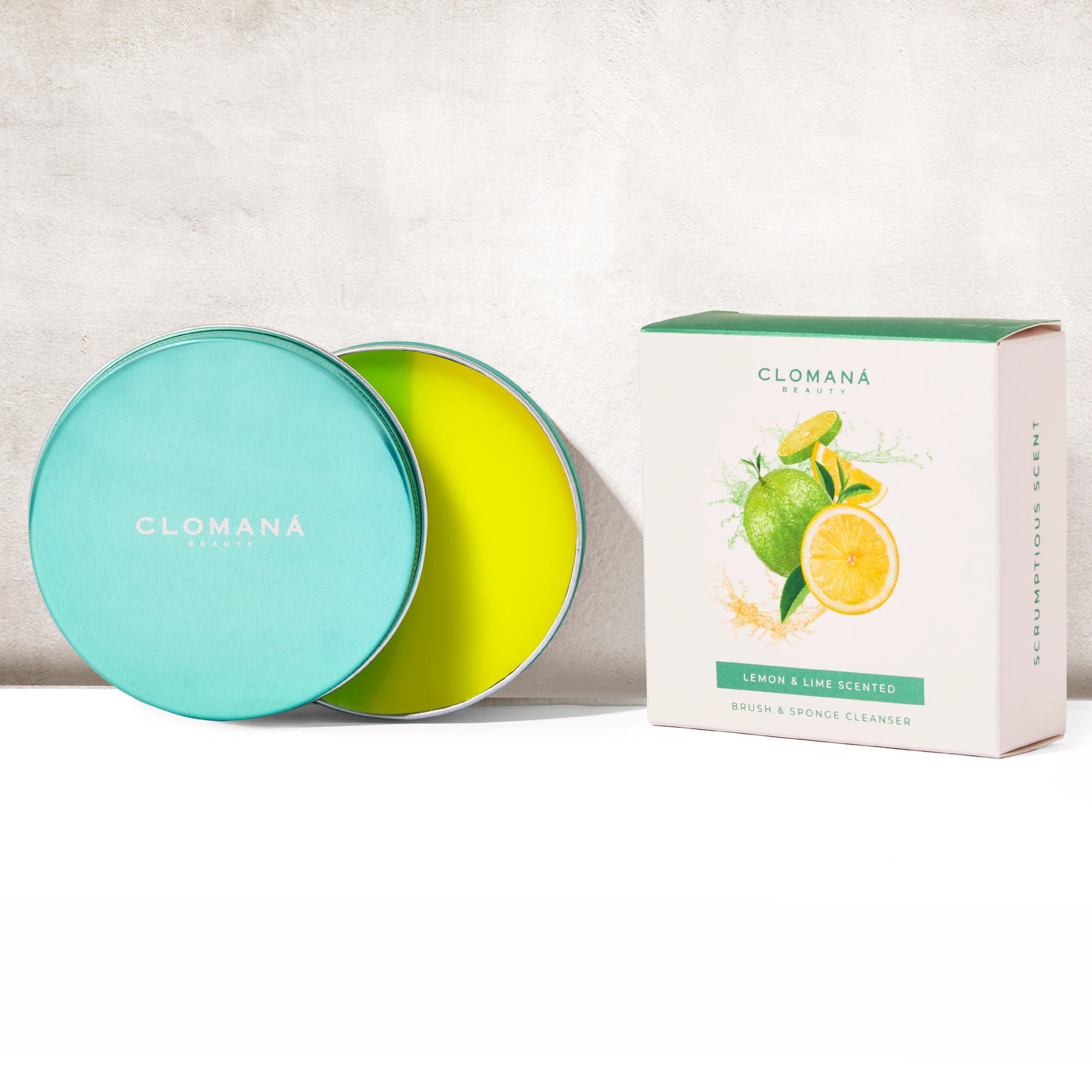 Clomana Brush &amp; Sponge Dual Scented Soaps