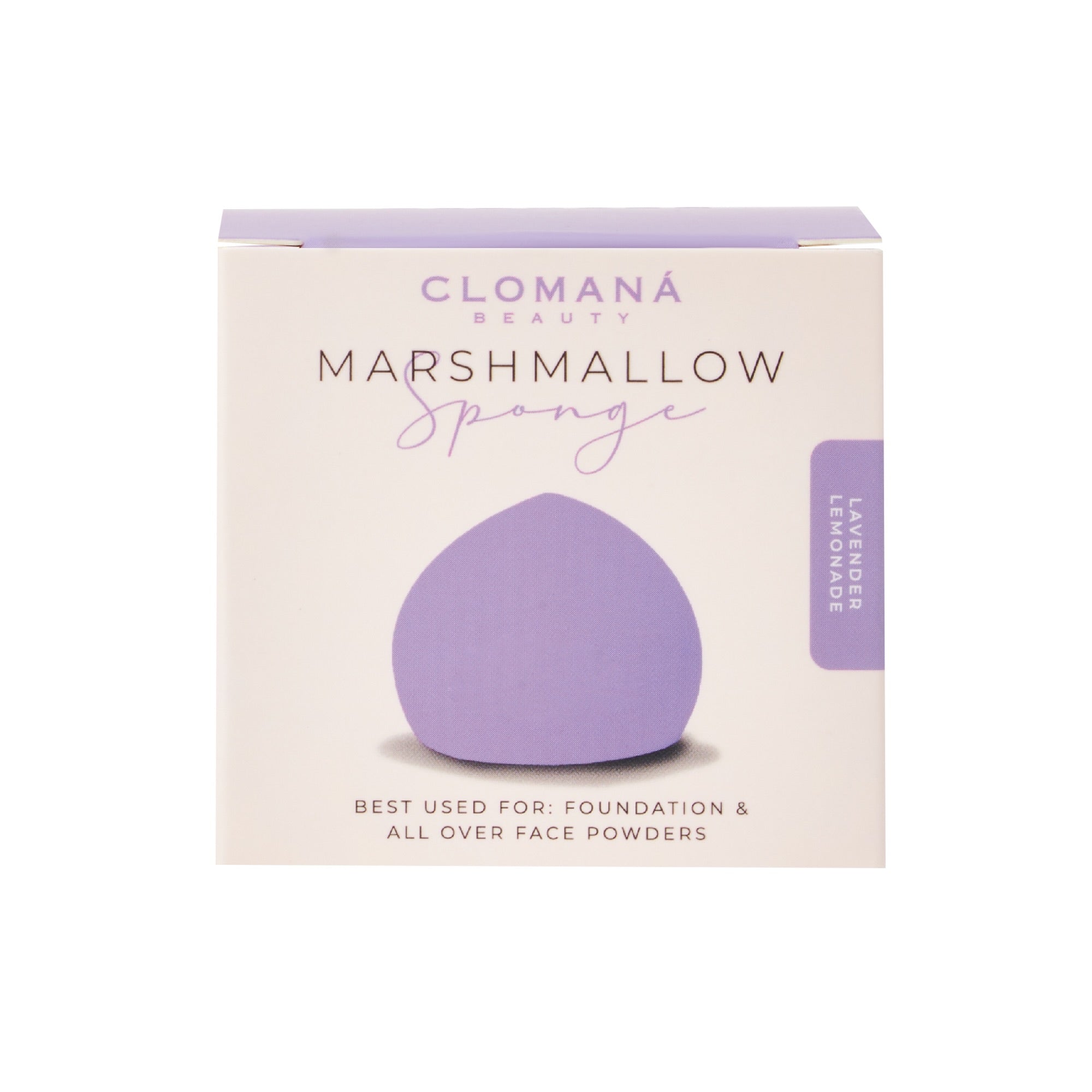 Lavender Lemonade Marshmallow Sponge Shape 2