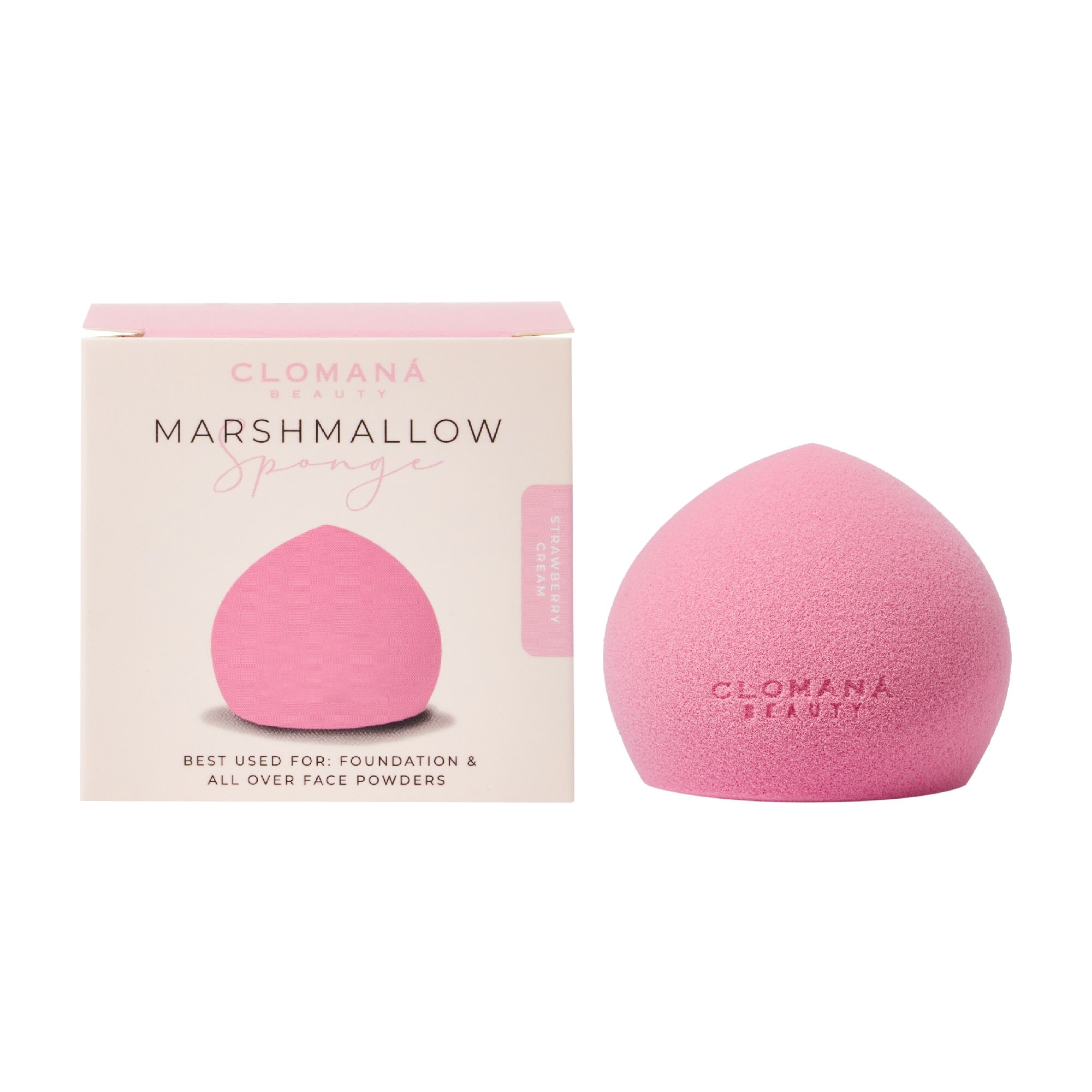 Strawberry Cream Marshmallow Sponge Shape 2