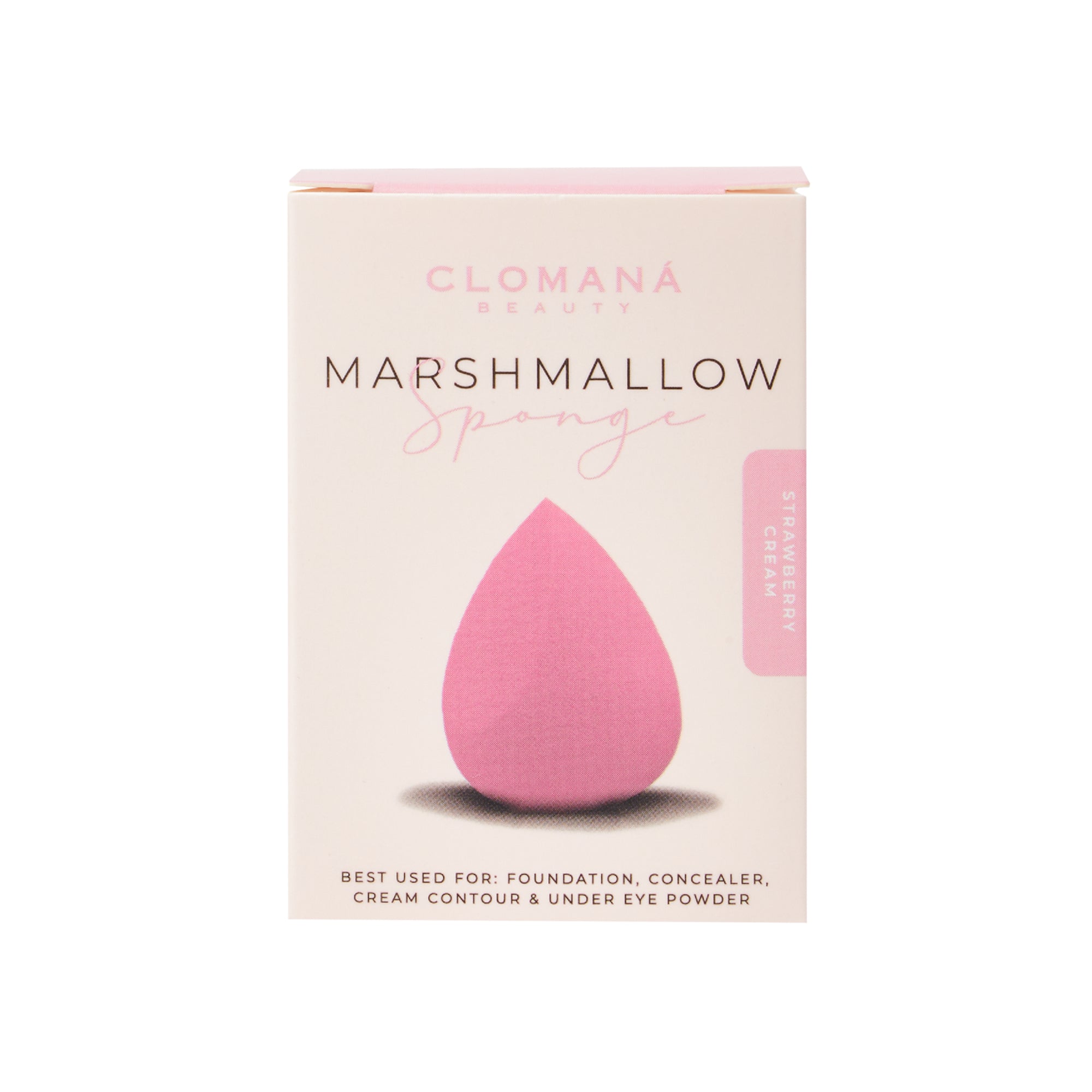 Strawberry Cream Marshmallow Sponge Shape 1