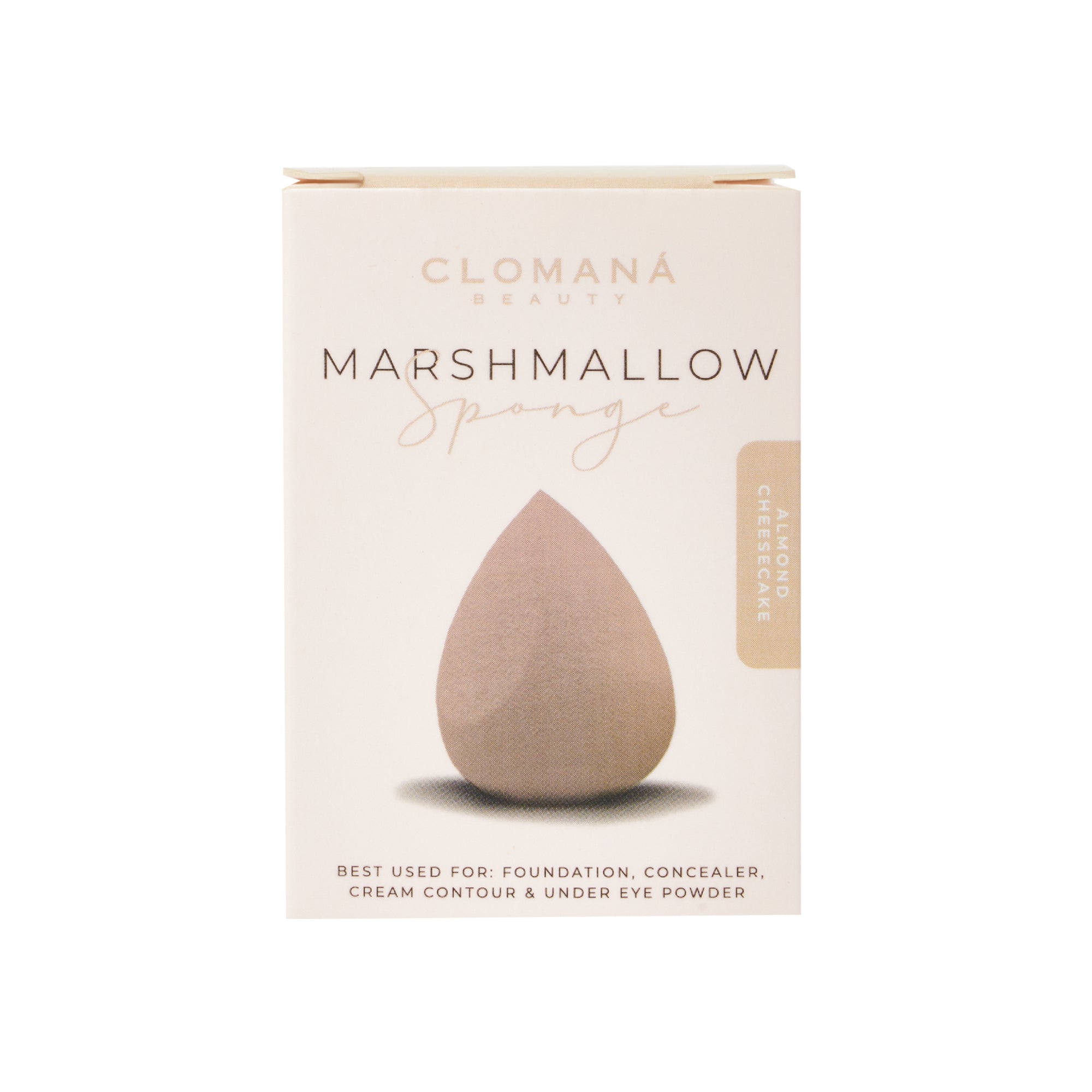 Almond Cheesecake Marshmallow Sponge Shape 1
