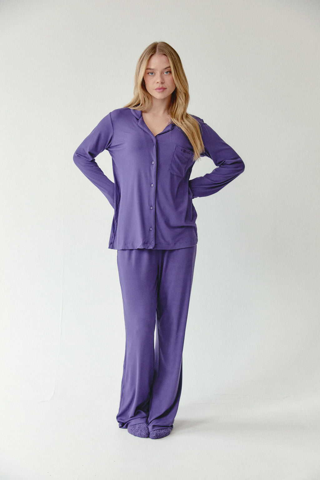 CMFRT Luxury Soft Long Pyjama Set - Daphne