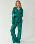 CMFRT Luxury Soft Long Pyjama Set - Esmeralda