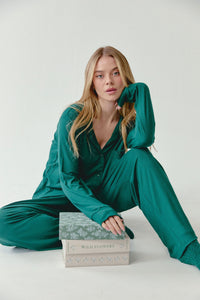 CMFRT Luxury Soft Long Pyjama Set - Esmeralda