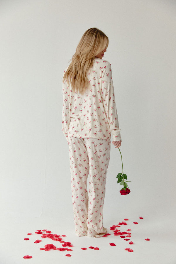 CMFRT Luxury Soft Long Pyjama Set - Rosie