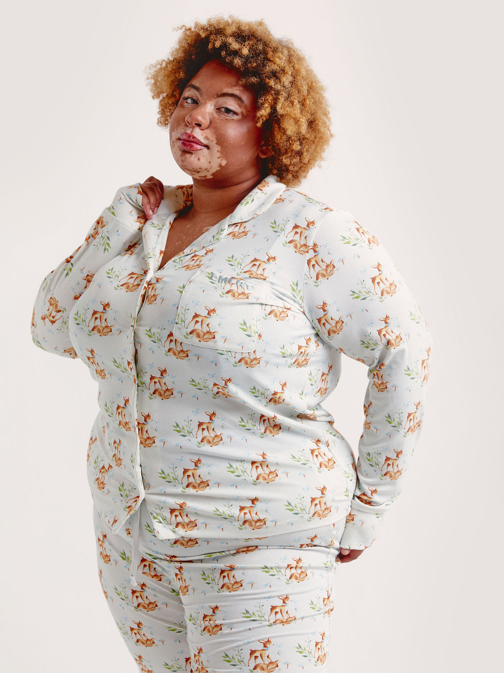 CMFRT Luxury Soft Long Pyjama Set - Fern