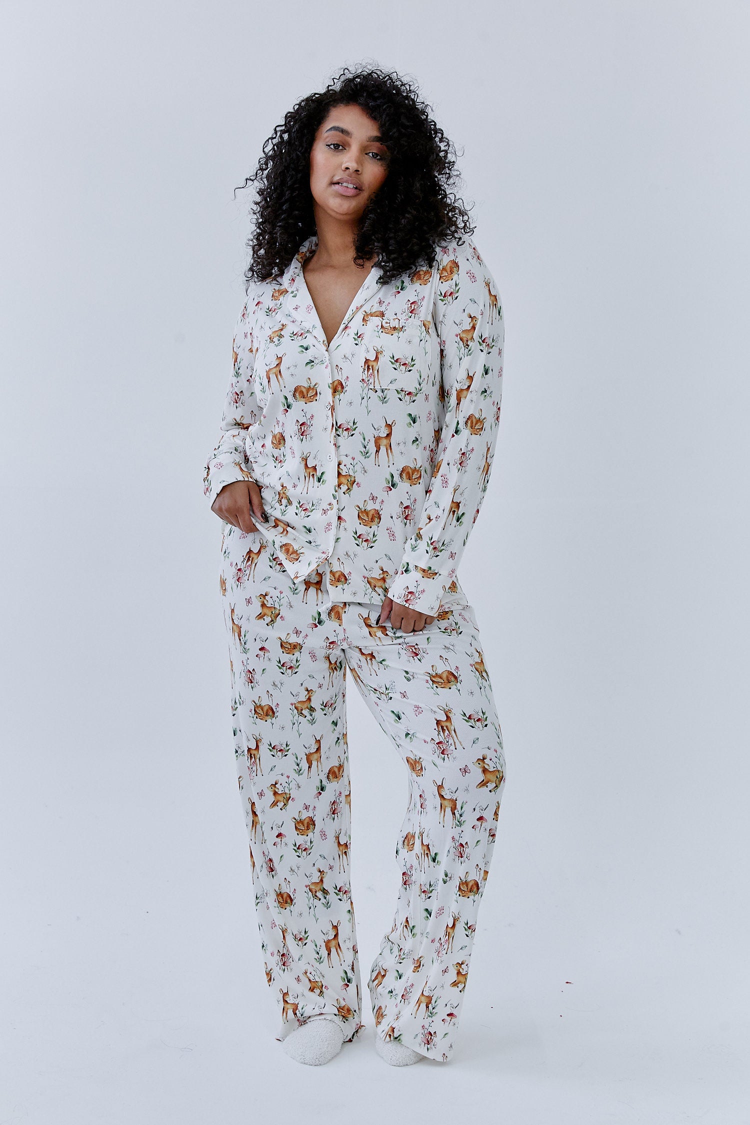 Bambi - Luxury Soft Long Pyjama Set - CMFRT