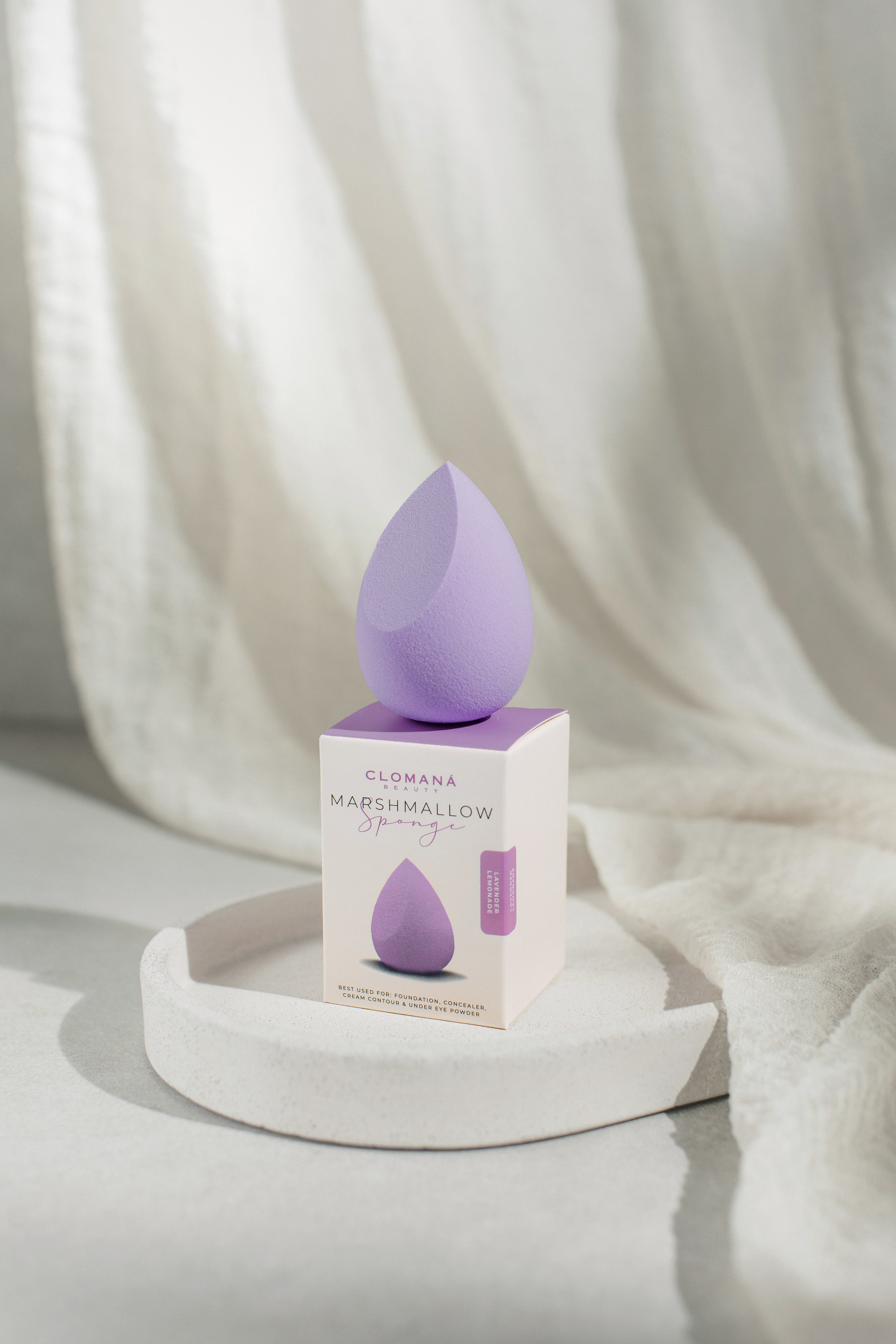 Lavender Lemonade - Marshmallow Sponge - Shape 1