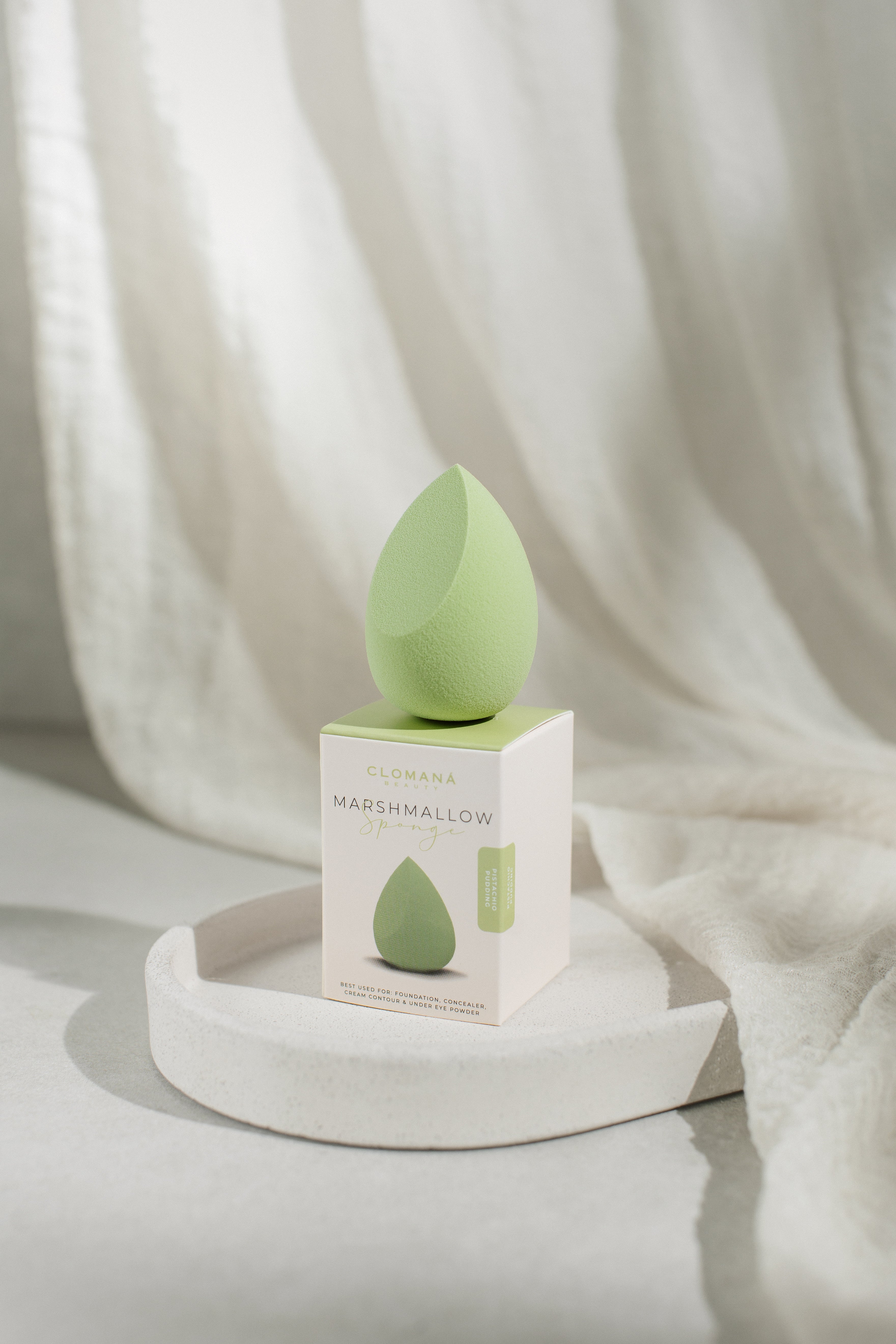 Pistachio Pudding - Marshmallow Sponge - Shape 1