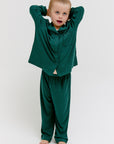 CMFRT Children's Luxury Soft Long Pyjama Set - Esmeralda